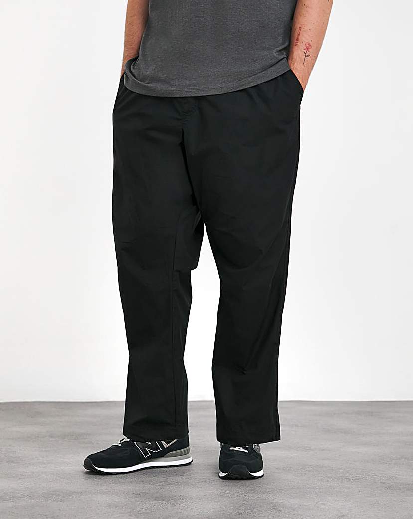 Jack & Jones Black Straight Fit Trouser