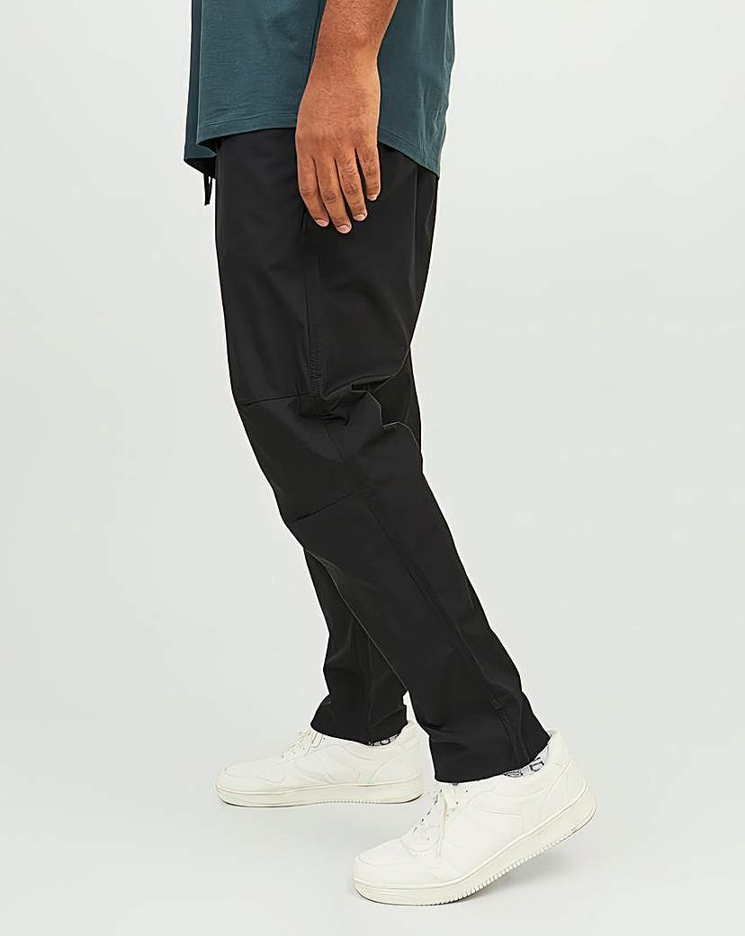 Jack & Jones Black Straight Fit Trouser