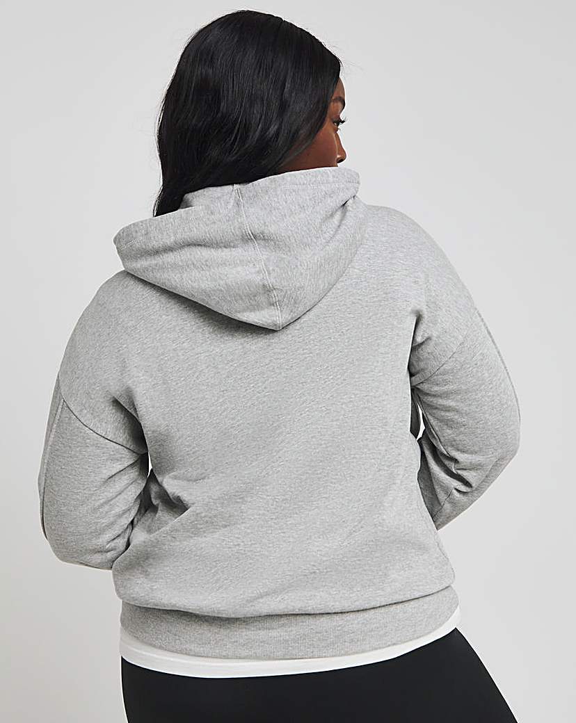 Pull On Seam Detail Hoodie