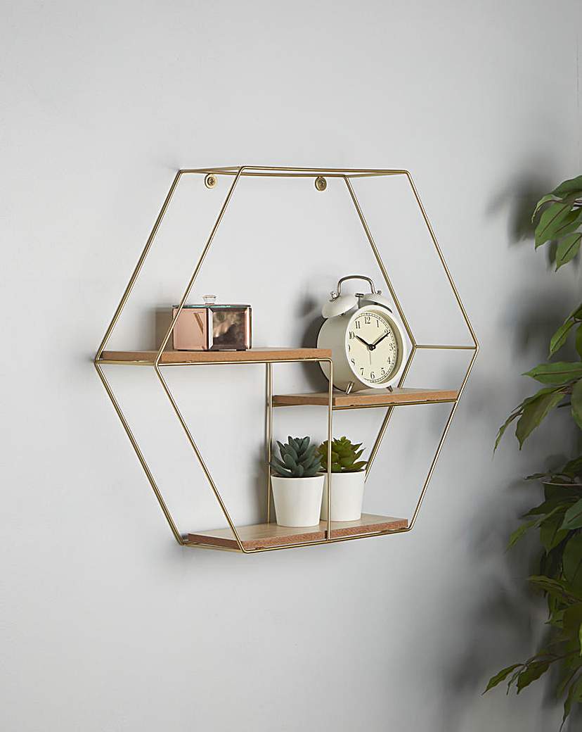 Gold Frame Shelf