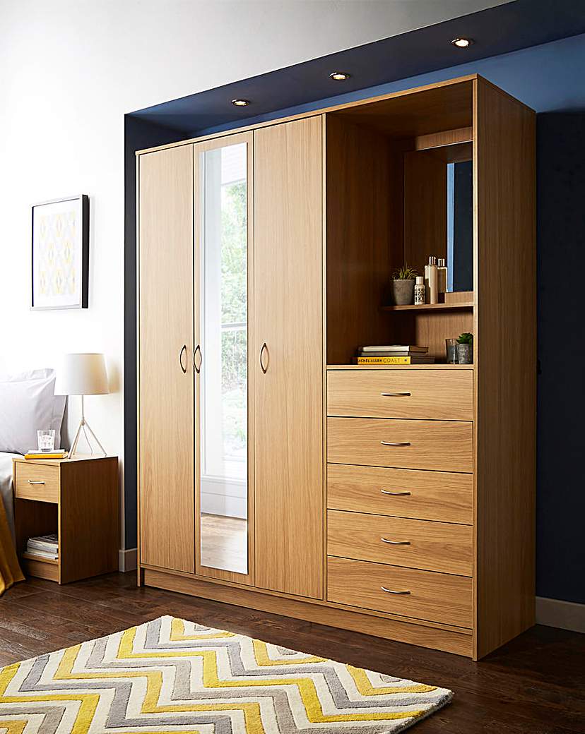 Peru 3 door wardrobe hotsell