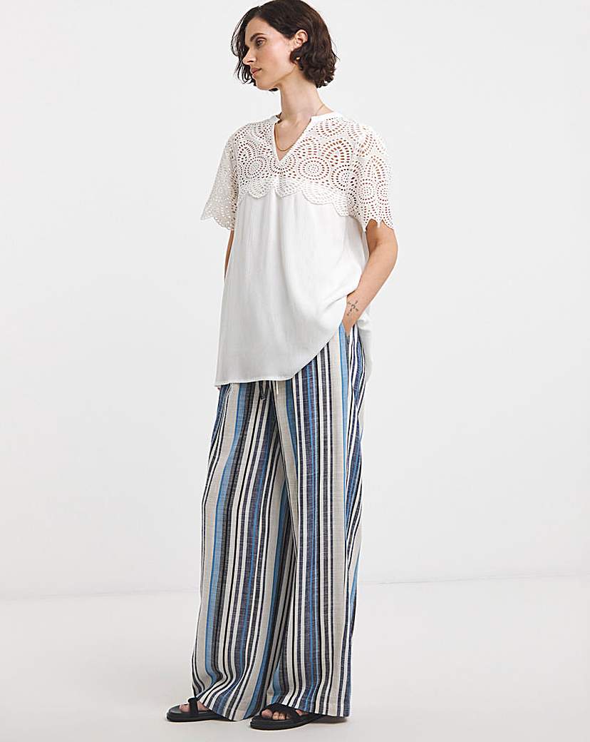 New In - Yarn Dyed Stripe Trousers