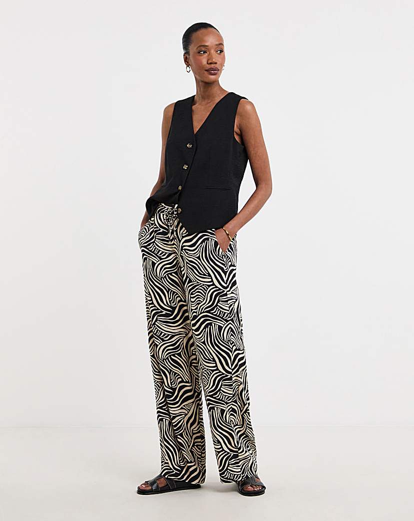 Wide Leg Trouser