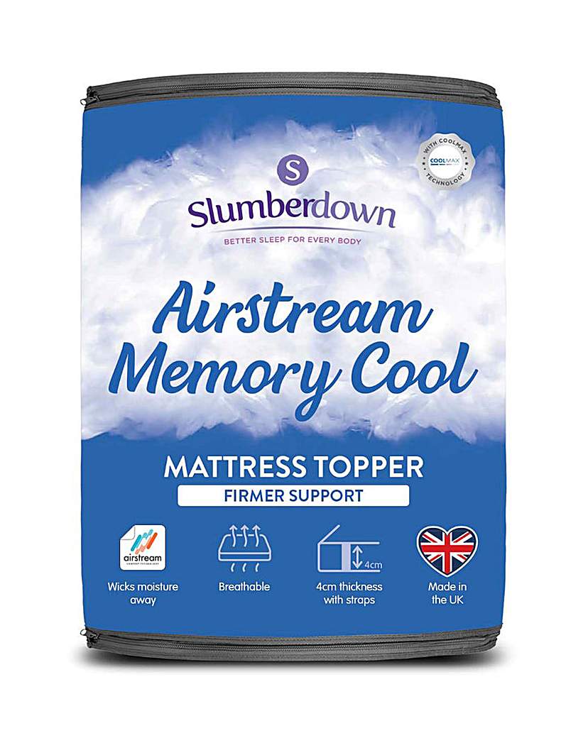 Slumberdown Airstream Memory Cool Topper