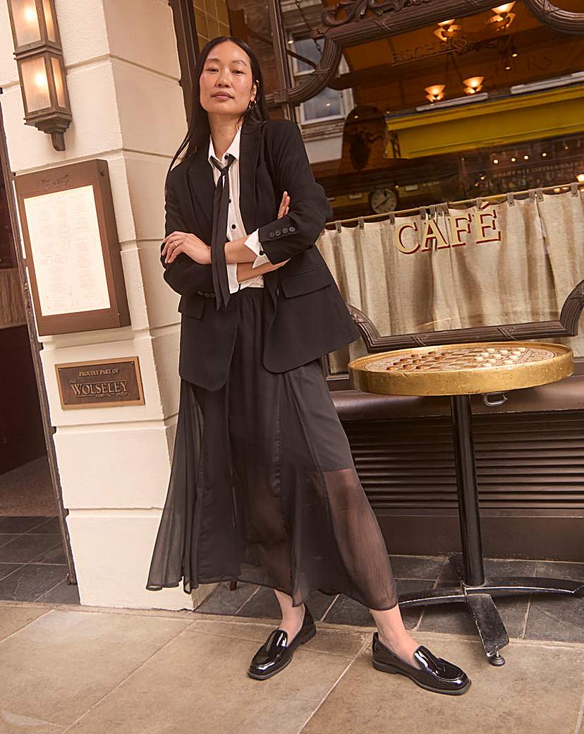 Godet Maxi Skirt