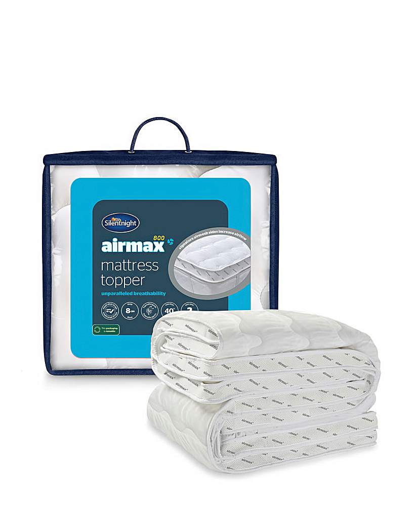 New In - Silentnight Airmax 8cm Mattress Topper