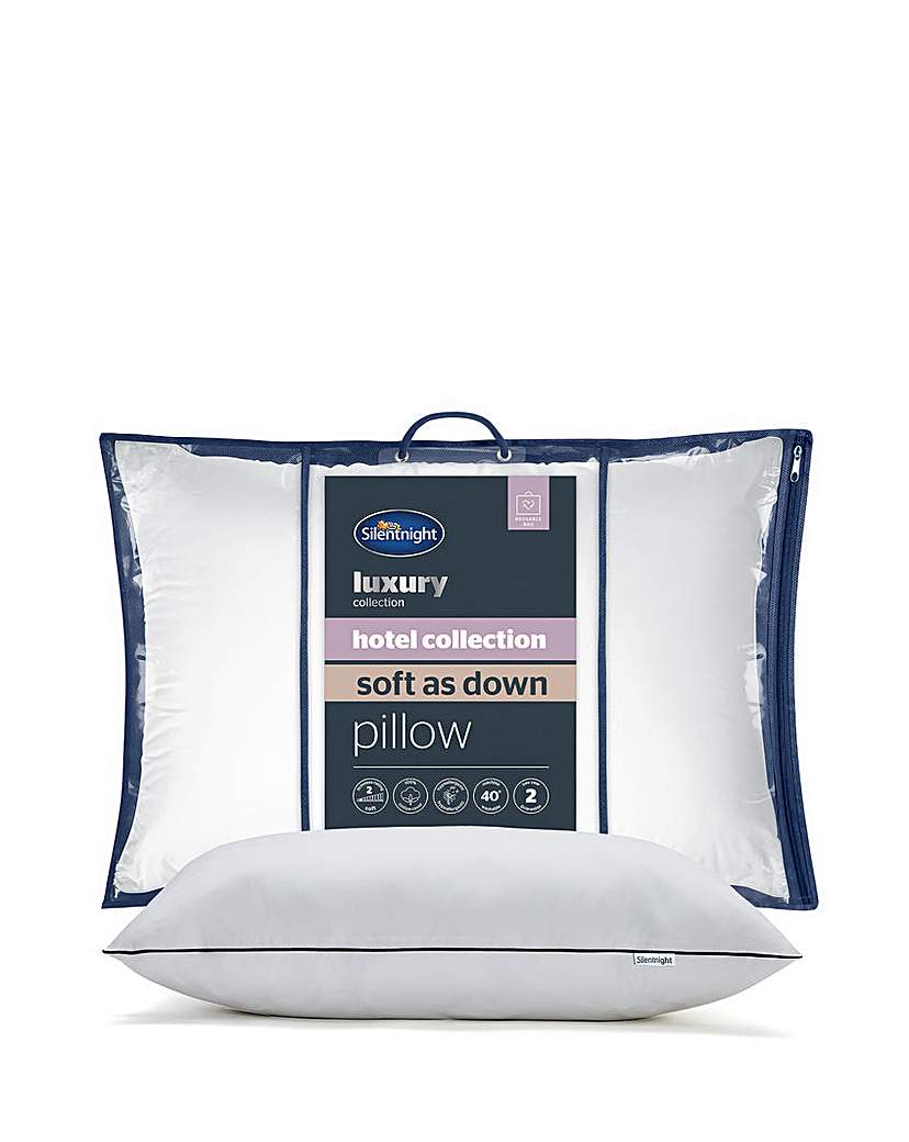 New In - Silentnight Hotel Soft as Down Pillow