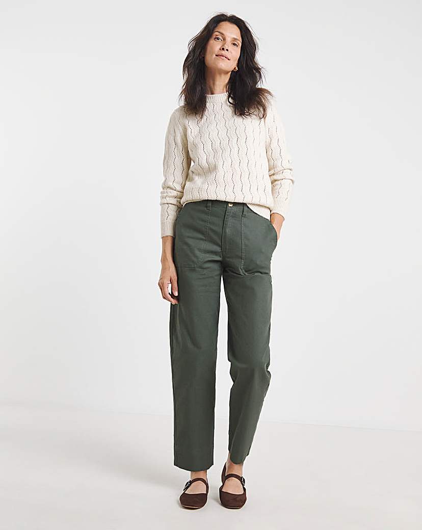 Barrel Leg Trouser