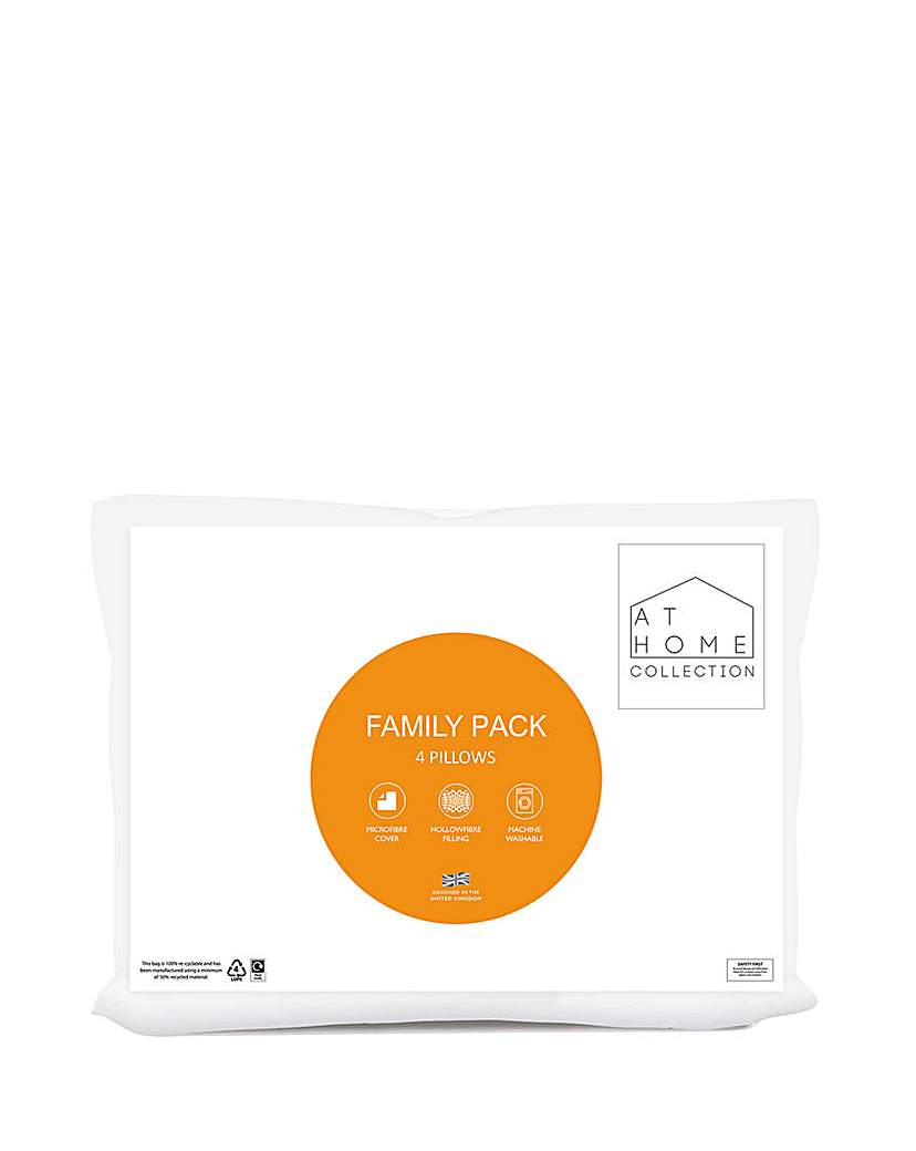 At Home Collection Family Pillow Pack