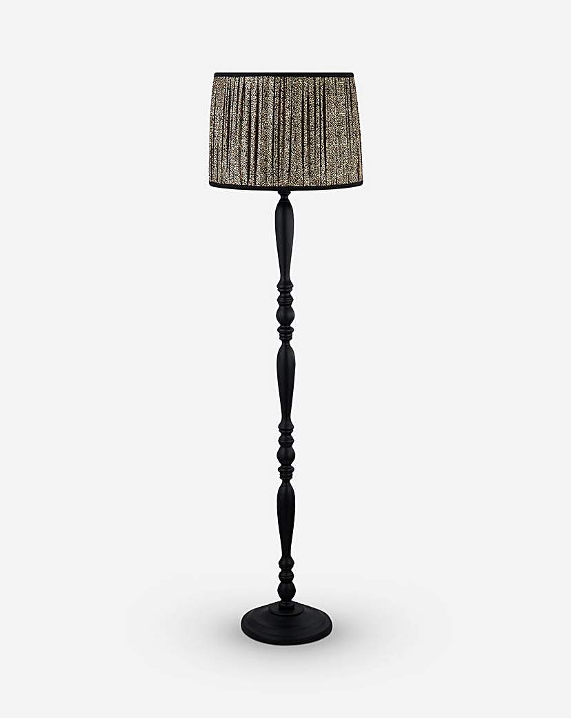 Leopard Spindle Floor Lamp