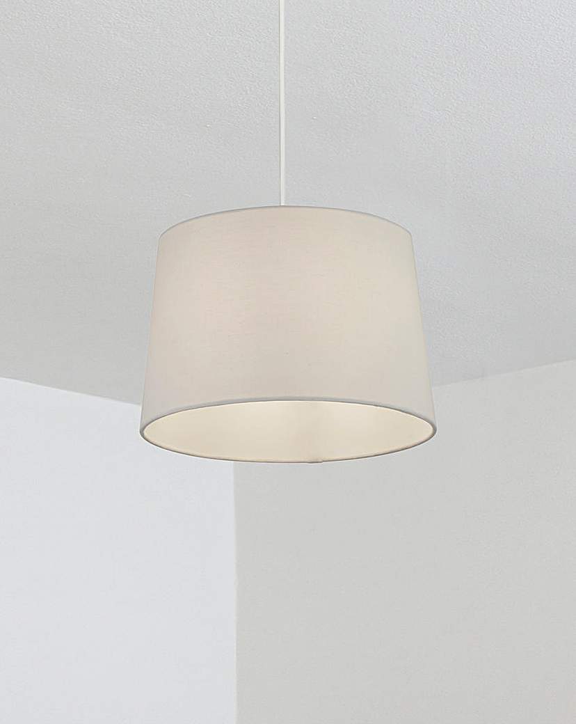 Ivory Tapered Linen Shade