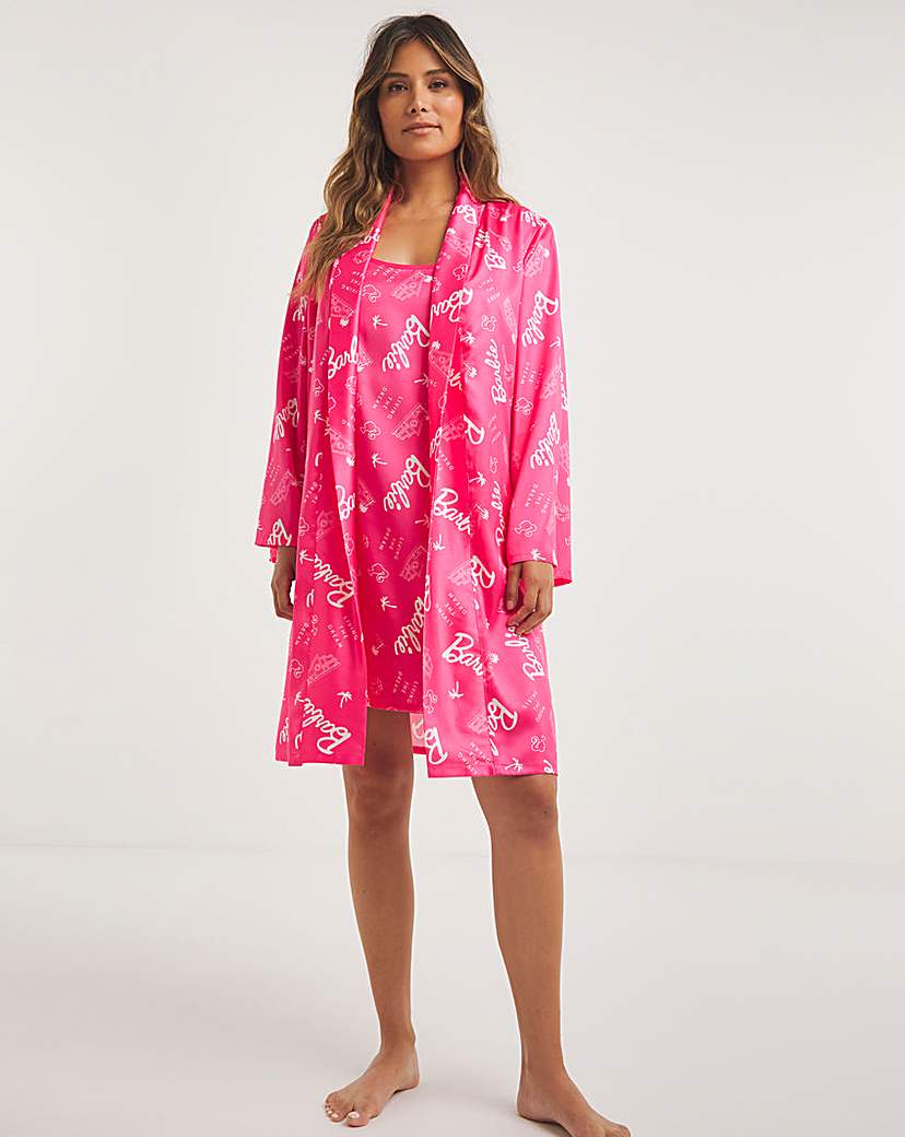 Barbie Chemise and Dressing Gown Set