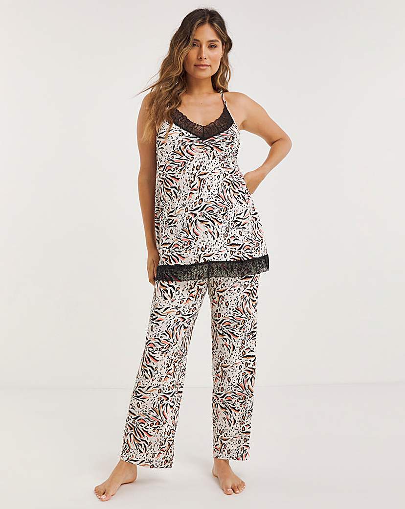 Luxury Built-In Support Lace PJ Set