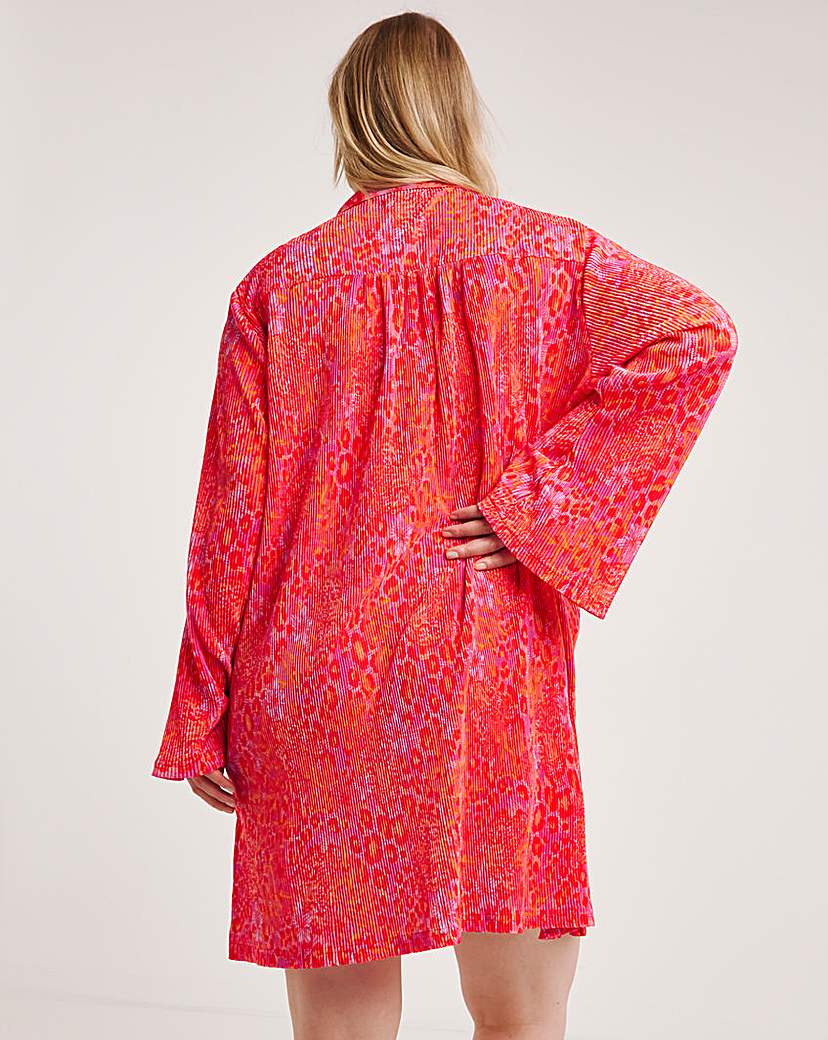 Plisse Night Shirt