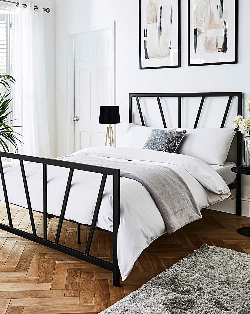 Joanna Hope Grace Metal Bed Frame