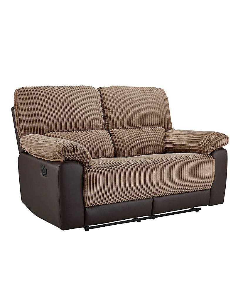 Harlow 2 Seater Recliner Sofa - Natural