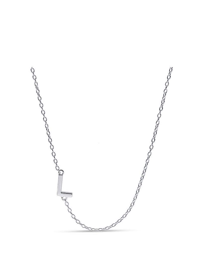 Sterling Silver Initial Necklace