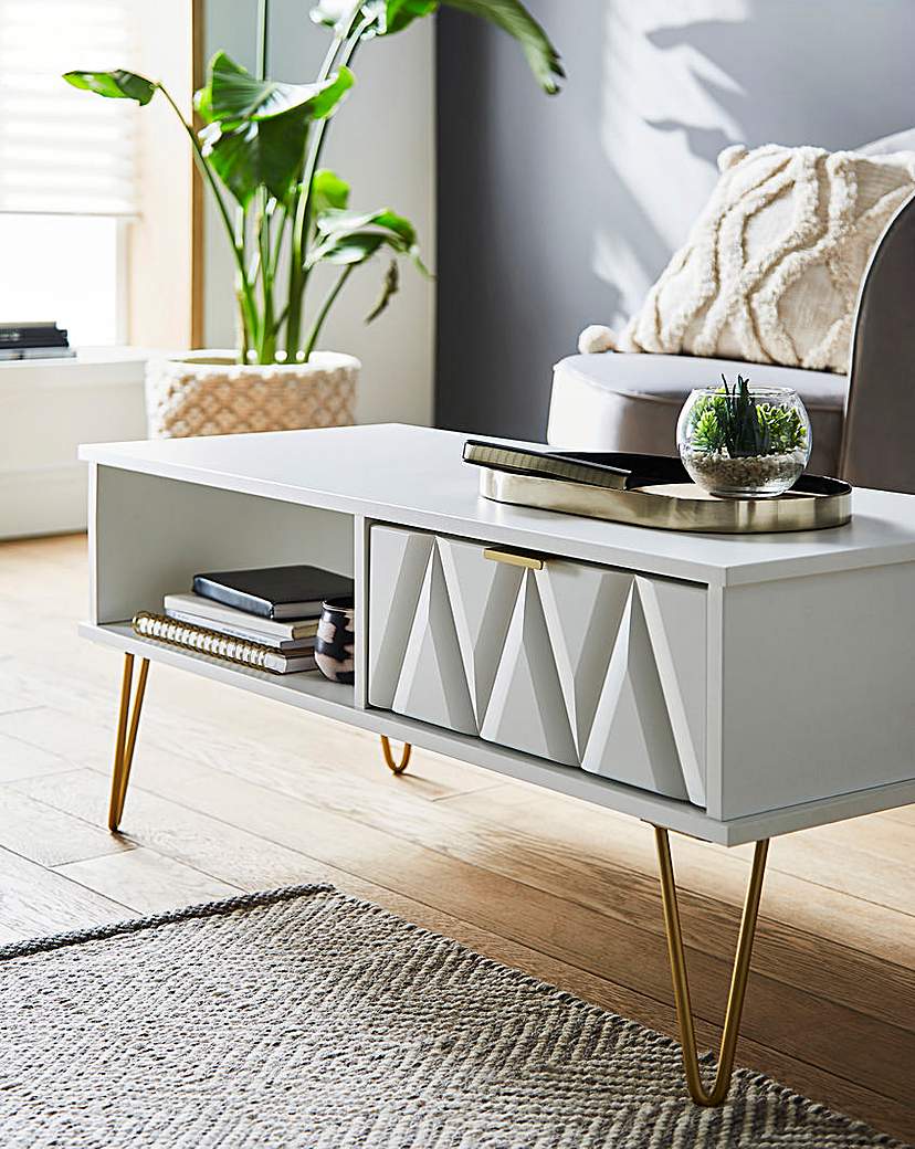 Remi Assembled Storage Coffee Table