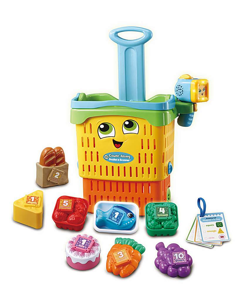 Image of LeapFrog Count Along Basket & Scanner