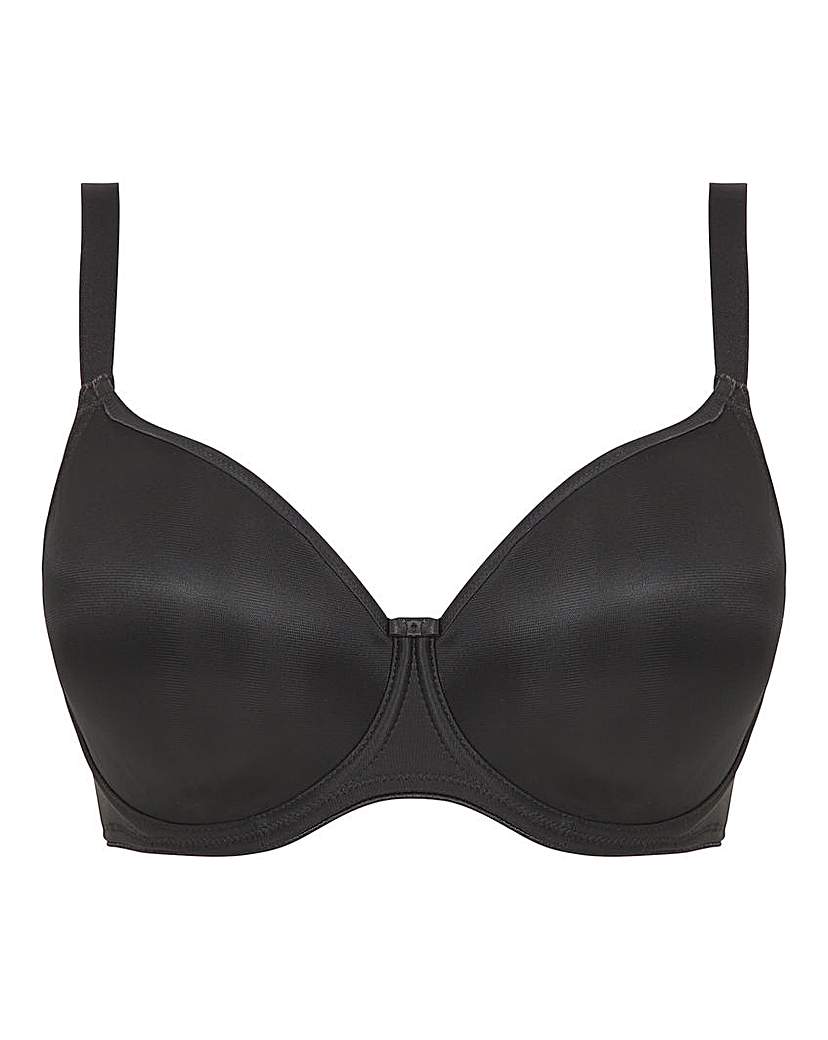 Fantasie Smoothing Wired Balcony Bra - Black