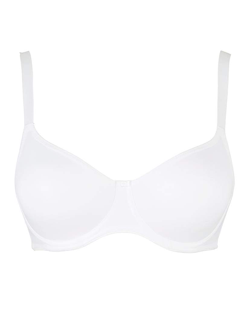 Fantasie Smoothing Wired Balcony Bra - White