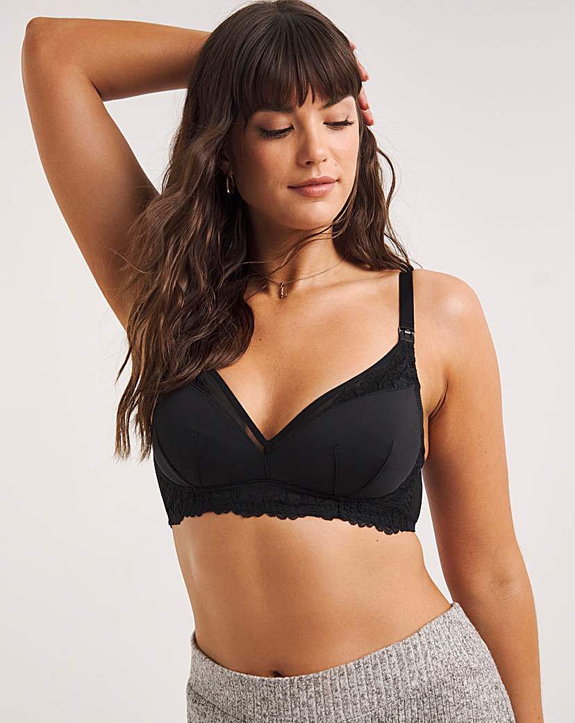 Figleaves Ella Mesh Nursing Bra