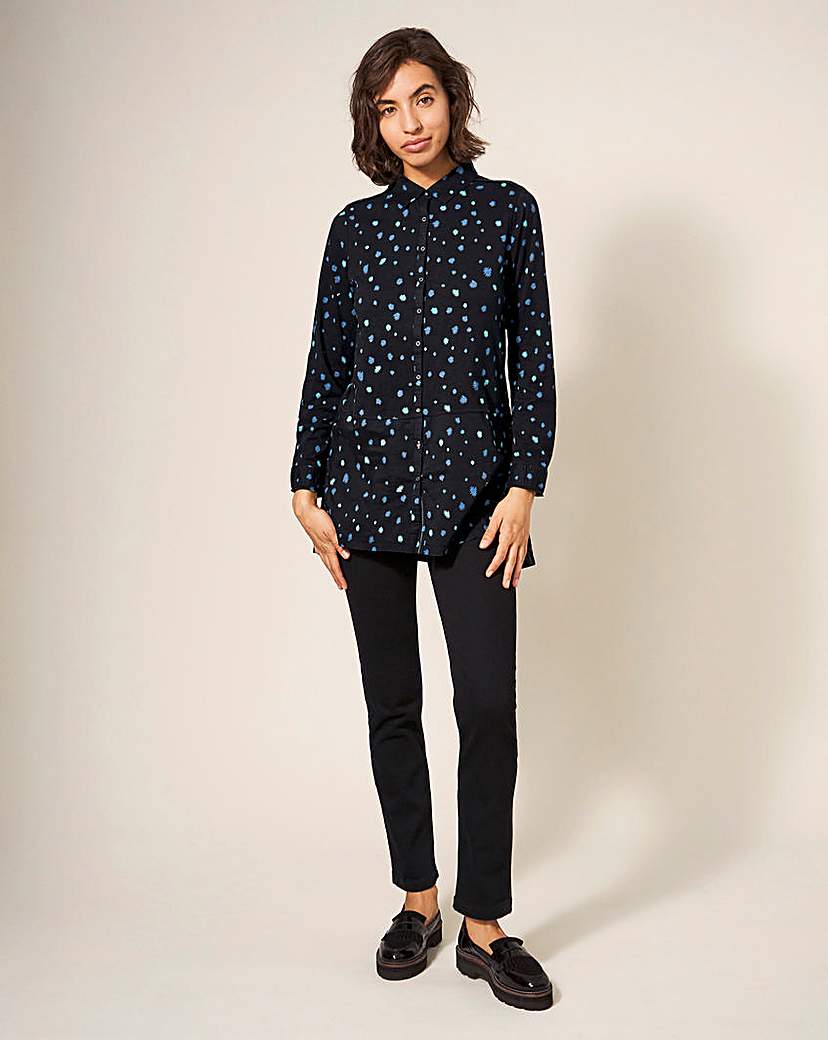 White Stuff Lottie Long Line Shirt