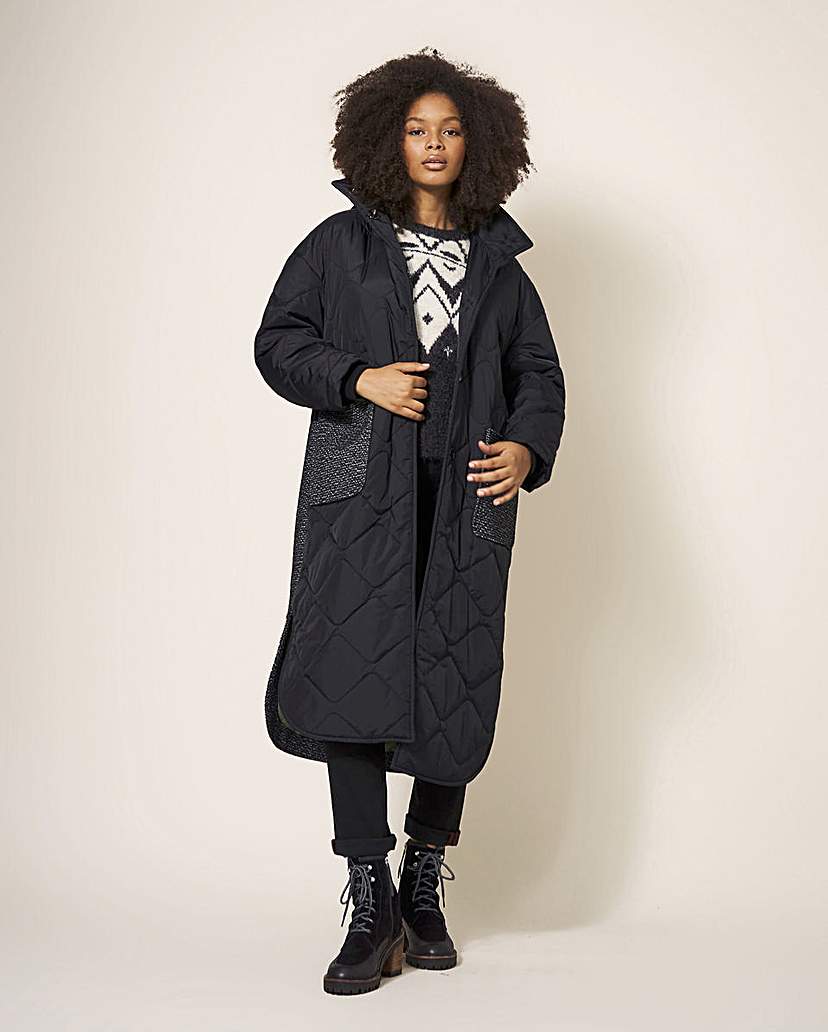 White Stuff Luna Quilted Coat