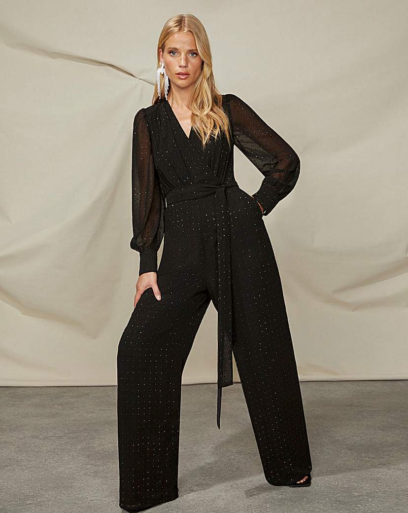 Ro&Zo Hotfix Jumpsuit