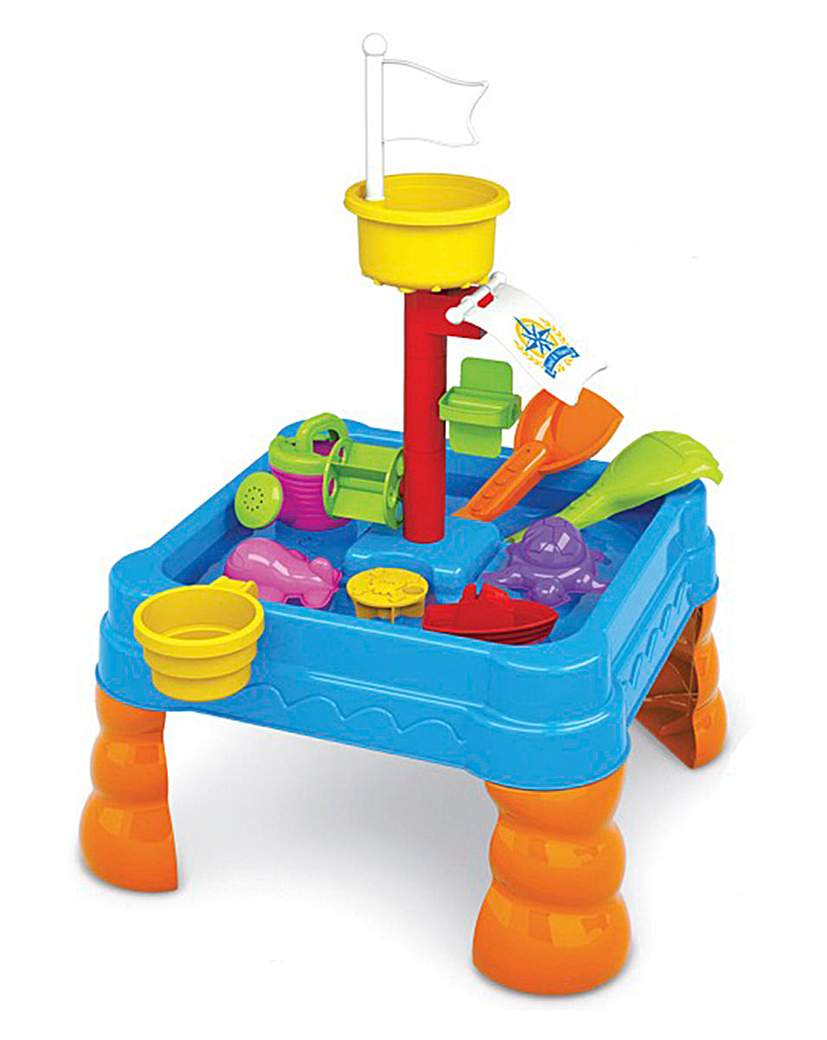 Square Ship Sand & Water Table 21 Pieces