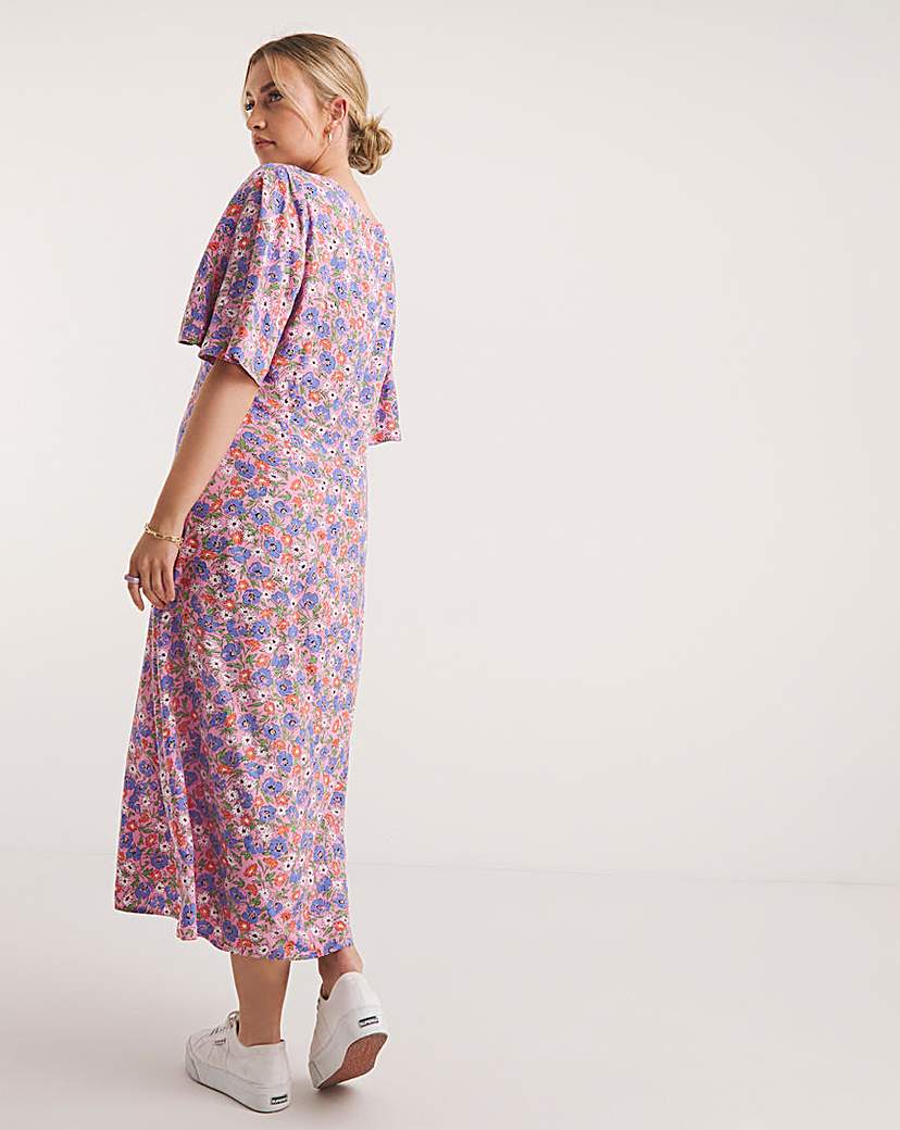 Nobody's Child Eva Floral Midi Dress