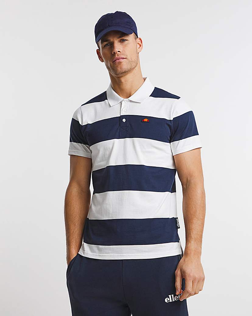 ellesse Unalentino Stripe Polo