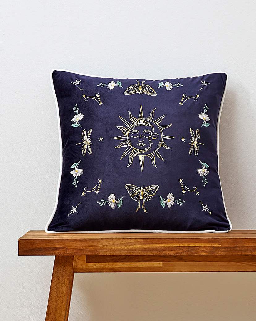 Celestial Dream Cushion Navy JD Williams Size …