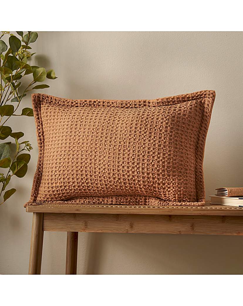 Pineapple Elephant Waffle Cotton Cushion Caramel Pineapple …