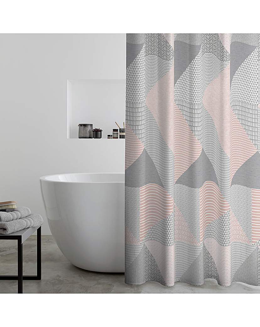 Larsson Geo Shower Curtain