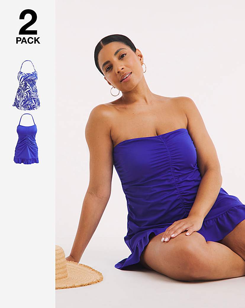 Value 2 Pack Bandeau Swimdresses