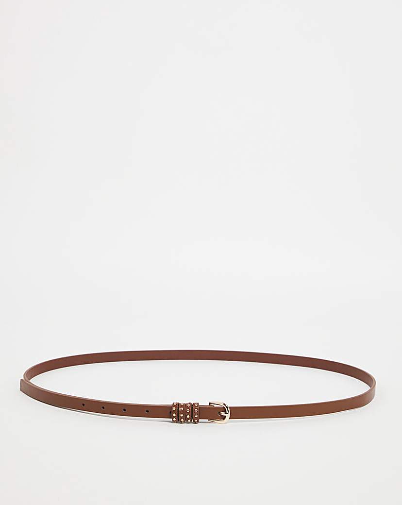 Studded Triple Loop Belt