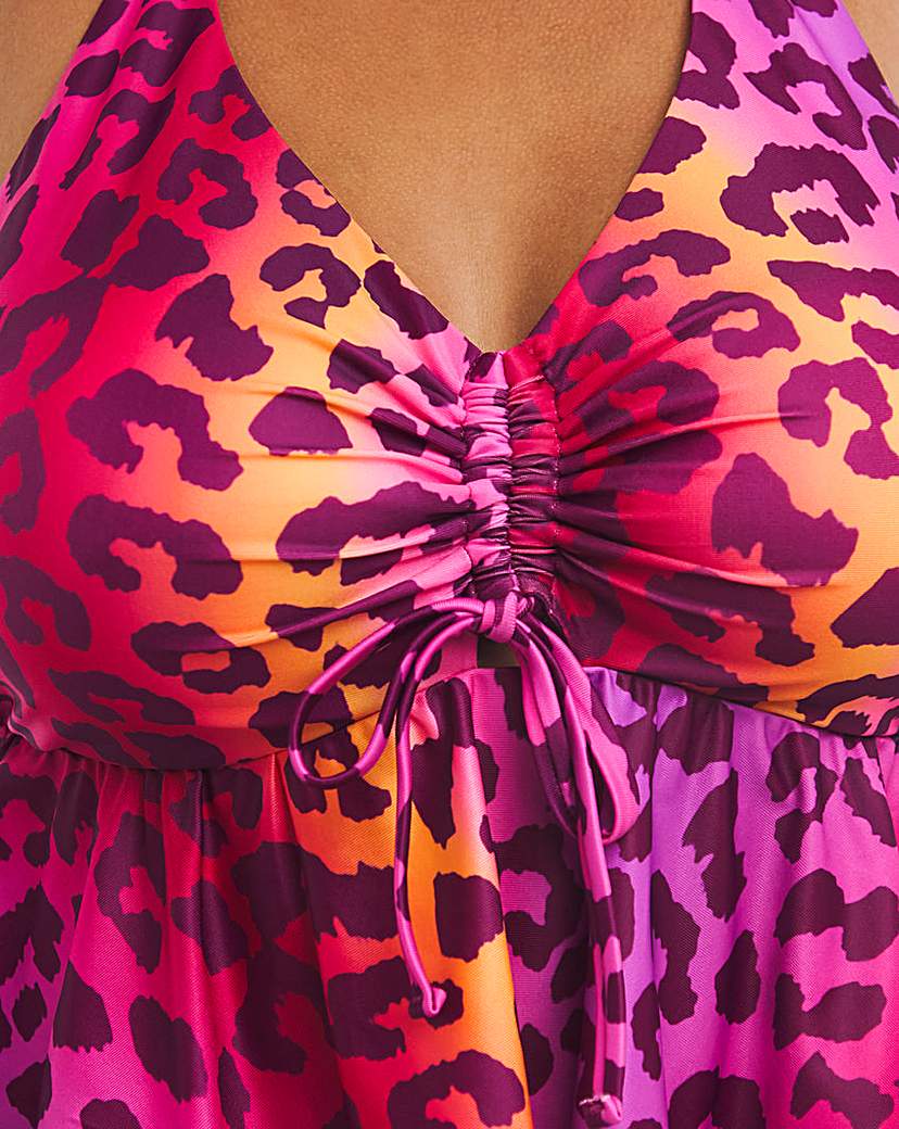Ruffle Tankini Top