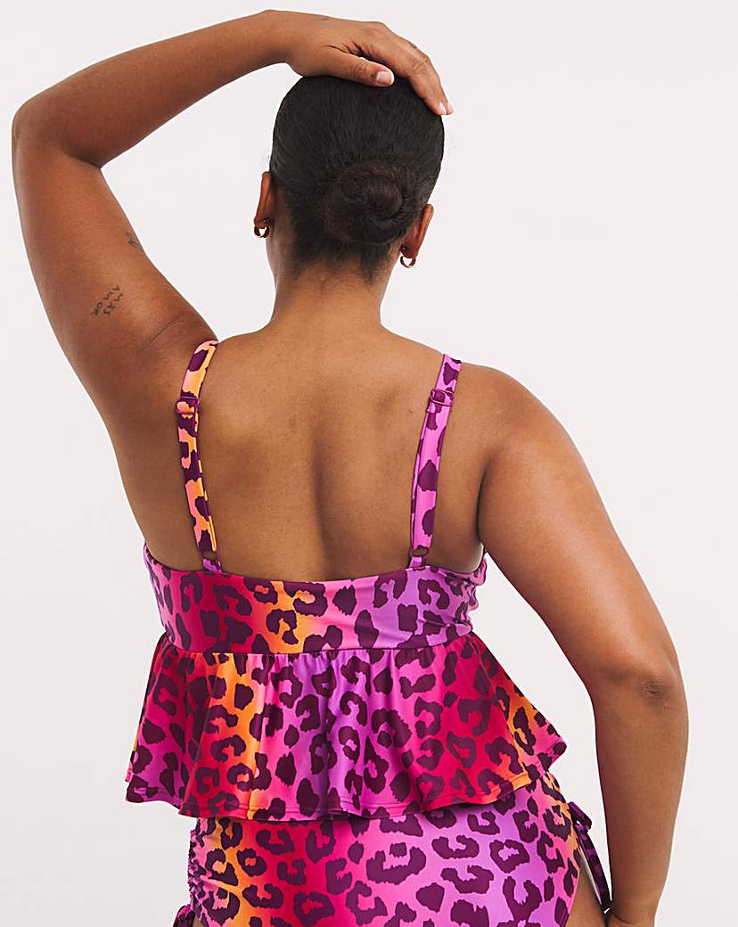 Ruffle Tankini Top