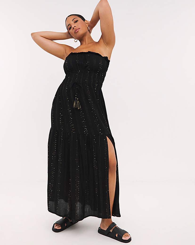 Bandeau Maxi Beach Dress