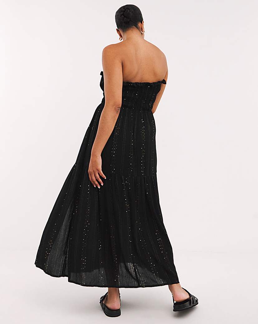 Bandeau Maxi Beach Dress