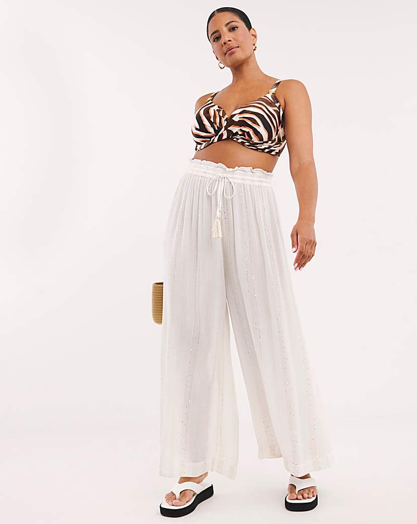 Lurex Beach Trousers