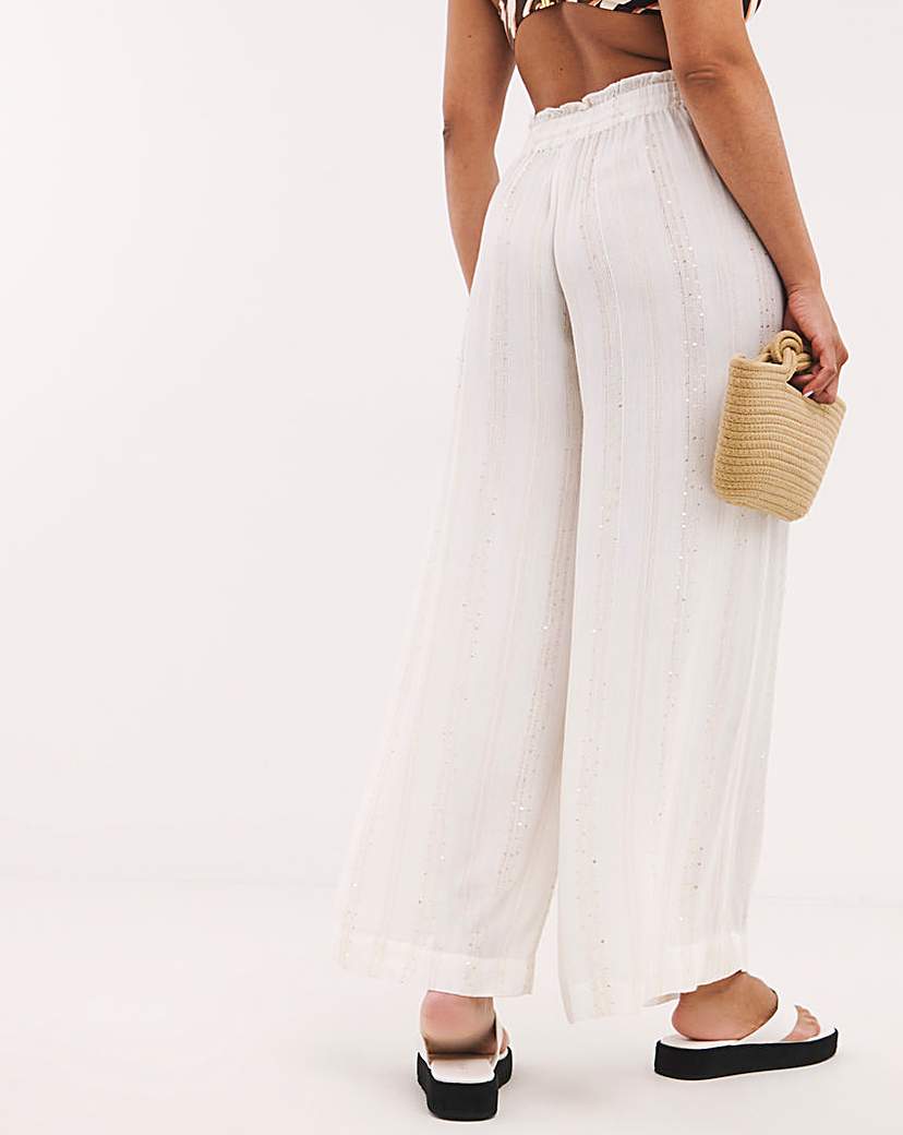 Lurex Beach Trousers
