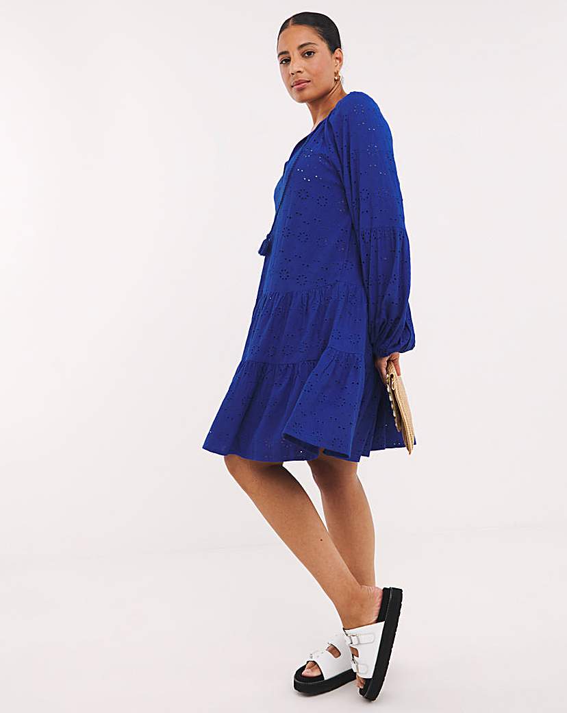 Broderie Beach Dress