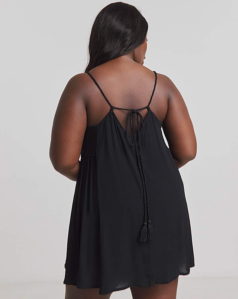 Strappy Mini Beach Dress
