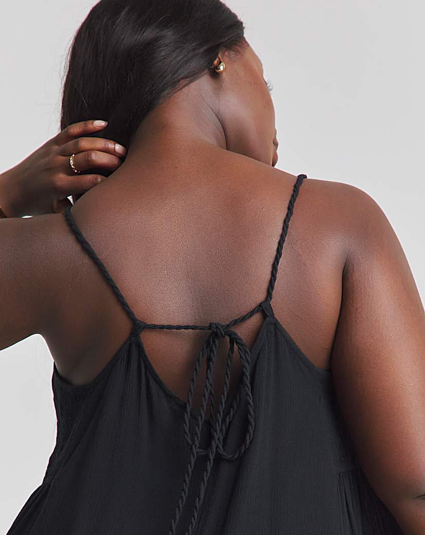Strappy Mini Beach Dress