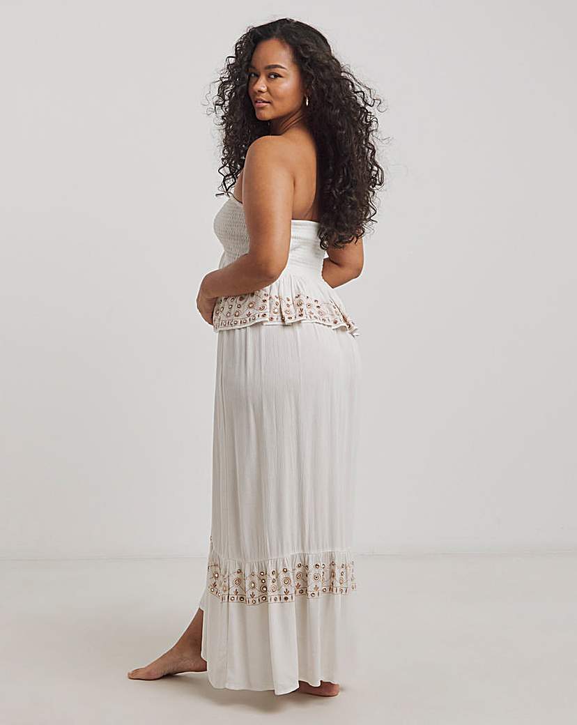 Simply Be Dip Hem Beach Co Ord
