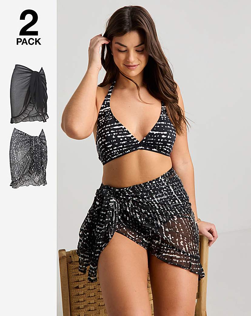 Value 2 Pack Beach Sarongs