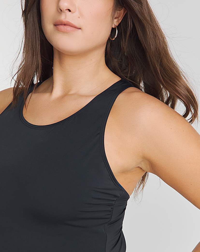 High Neck Racer Back Swimsuit