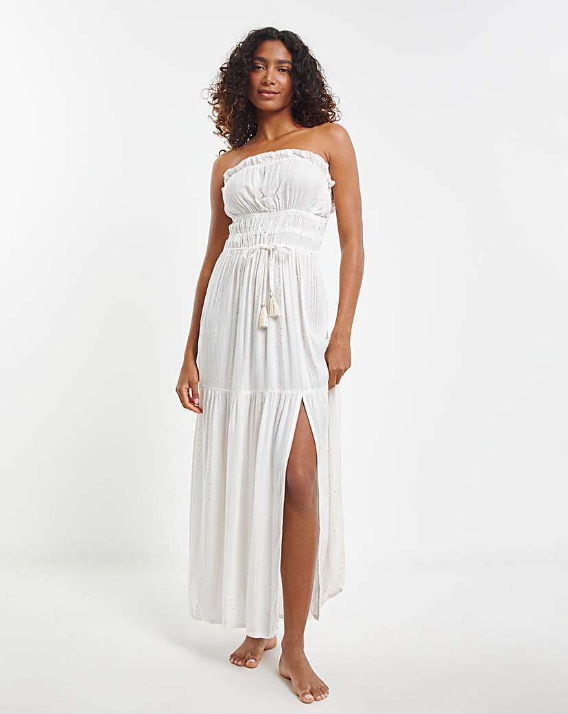 New In - MAGISCULPT Bandeau Maxi Beach Dress